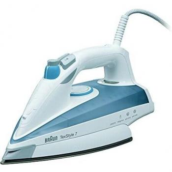 Braun TS 725A Dampfbügeleisen claroblau, Blanco 2400W