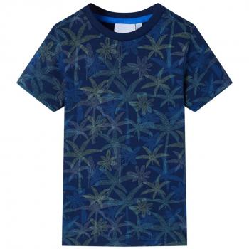 Camiseta infantil azul marino 92 - Día y Noche / vidaXL