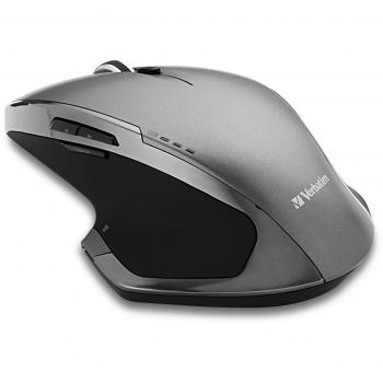 VERBATIM 98622 Wireless 8-Button Deluxe Blue LED Mouse (Graphite)