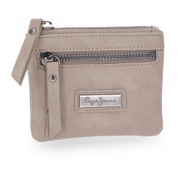 Pepe Jeans Croc Monedero, 12 cm, 0.16 Litros, Beige