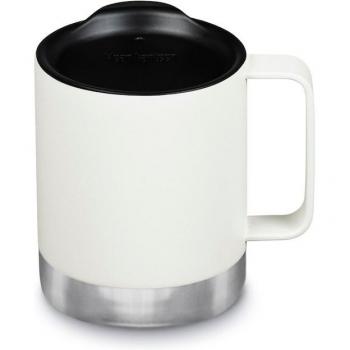 Klean Kanteen Camp Mug 12oz Taza con aislamiento al vacío Tumbler Lid 350 ml blanco