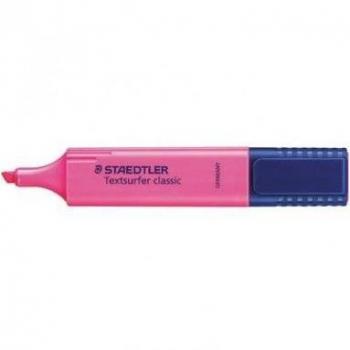 Staedtler Textsurfer Classic 364 Marcador Fluorescente Color Rosa Punta de Cincel