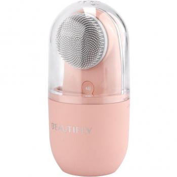 Beautifly B-Fresh Duo Care Blush - Dispositivo de limpieza facial sónico 2 en 1 con luz LED e iontoforesis