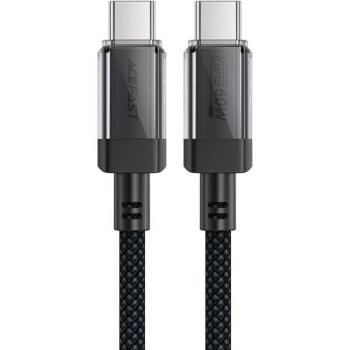 Cabo USB-C a USB-C trenzado de nylon 60W 480Mb/s - Negro (1.20 m)