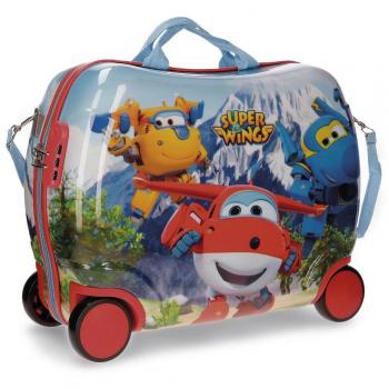 Super Wings Mountain Equipaje infantil, 34 litros, Varios colores