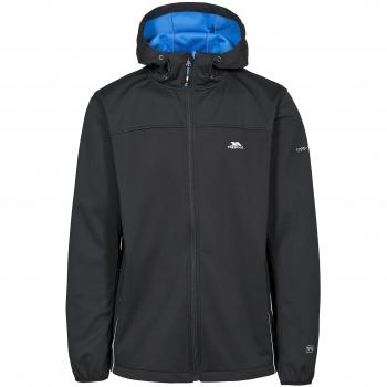 Trespass Zeek Softshell TP75 Chaqueta, Hombre, Negro
