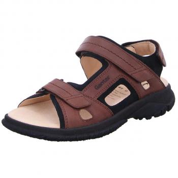Sandalias de Hombre Ganter Giovanni-G Cerradas en Color Marrón Nougat/Negro, Talla 45