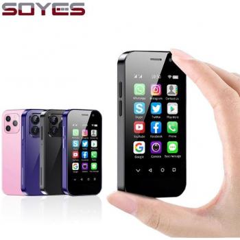 SOYES XS14 PRO 4G Smartphone Pequeño 3.0 Android 9.0 RAM 2GB/3GB ROM 16GB/32GB 2600mAh Face ID Doble SIM Rosa