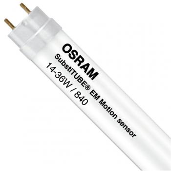 Osram Tubo LED T8 SubstiTUBE Standard Output 13.1W 2100lm 840 Blanco Frío 120cm Sensor de Movimiento Reemplazo 36W