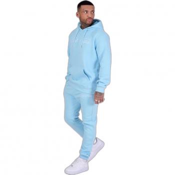 Project X Paris Logo Embroidered Hoodie - Unisex Light Blue Size S