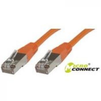 Cable de red Microconnect SSTP CAT6 Naranja 10M S/FTP