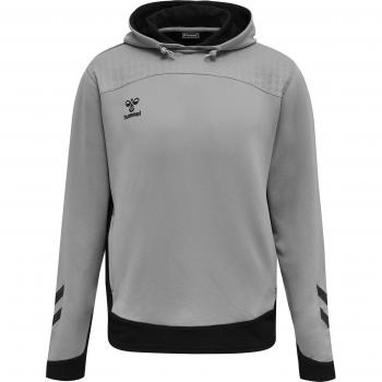 Hummel Sudadera Con Capucha Lead Poly para niños, material poliéster, diseño moderno, ajuste cómodo, capucha ajustable, bolsillo frontal tipo canguro