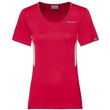 Head Club Tech W Camisetas, Mujer, Magenta, Large