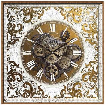 Reloj de Pared Cuadrado Estilo Vintage