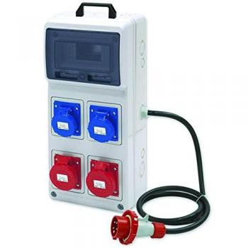 Cuadro Eléctrico Portátil Rosi IP67 16A 2x4P + 2x3P