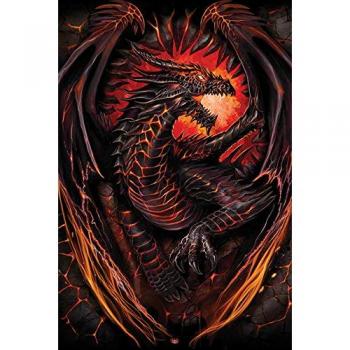 EuroPosters Póster La Furia del Dragón 61 x 91,5cm