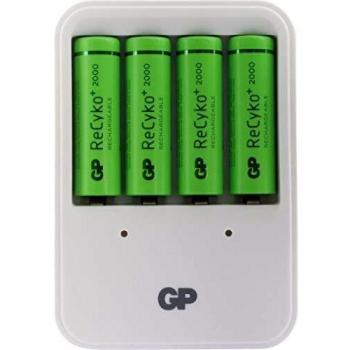 GP recyco + Power Banco 420 + 4 AA Cargador