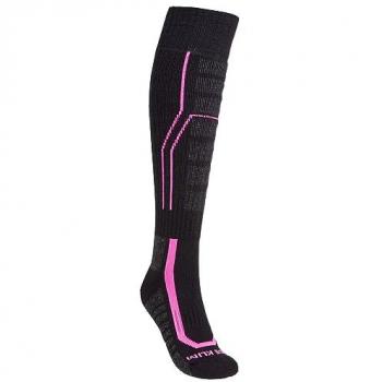 Klim Solstice 2.0 Calcetines para motos de nieve para mujer - Negro Gris Rosa (M)