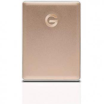 G-Technology G-DRIVE Mobile 2 TB with USB-C, Gold