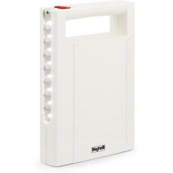 Lámpara Portátil LED Beghelli Illumina, Recargable y Anti Black-out