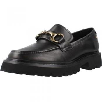 Mocasines de Piel para Mujer Carmela 161872 - Plataforma Negra, Casual, Talla 40 EU