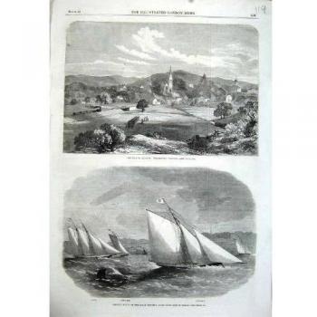 Club Náutico Avoca de América Warrenton Victoria de 1863 Guerras [Cocina y Hogar]