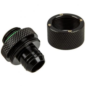 Bitspower G1/4 to 16/10mm Matte Black Connector for Water Cooling Systems