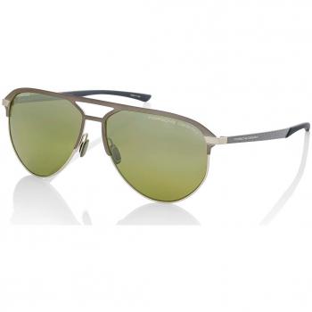 Porsche Design P8965 B Men's Gold Sunglasses 62mm