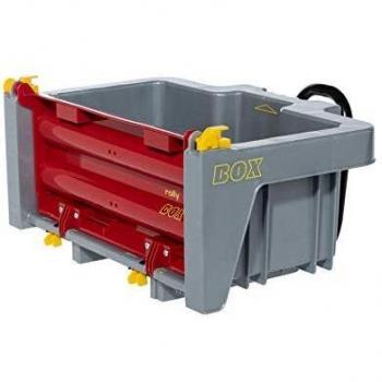 Rolly Toys RollyBox Remolque Volquete para Tractores Infantiles - Color Gris y Rojo (3 a 10 años)