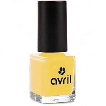 Esmalte de uñas amarillo Jaune Curry N°680 Avril, 7 ml