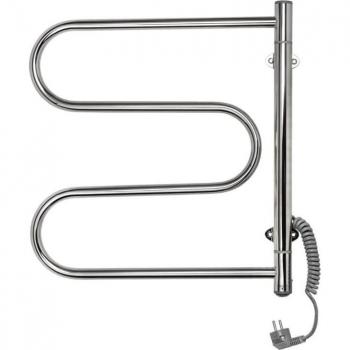 Radiador Toallero Eléctrico Mario Lasso-I de Bajo Consumo en Acero Inoxidable 50W (51,5x48,5x5,5 cm)