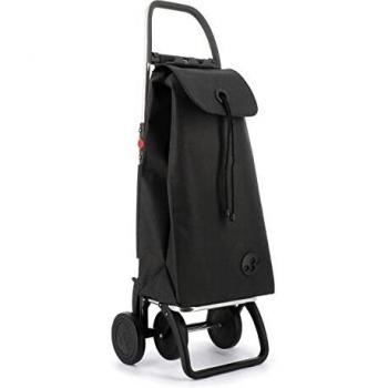 Rolser Carro I-MAX Tweed 4 Ruedas Plegable - Negro