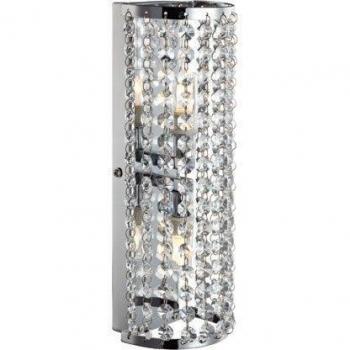 Aplique de baño Lysekil cromado 2 luces IP44 G9