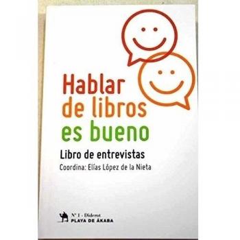 HABLAR DE LIBROS ES BUENO