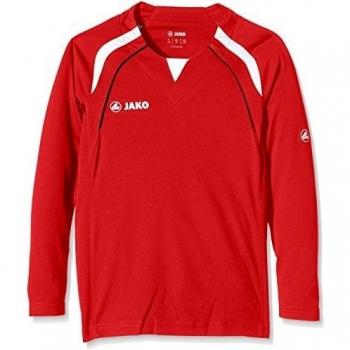 Jako Trikot Wembley LA - Camiseta de equipación deportiva para niño multicolor rojo / blanco Talla:128
