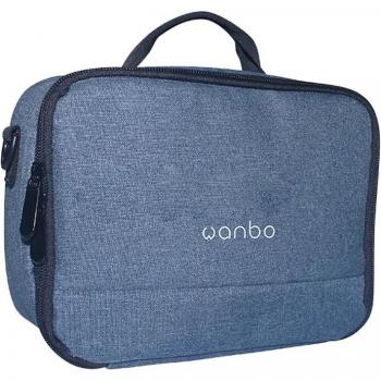Bolsa de Almacenamiento Impermeable para Proyector Wanbo T2 MAX, Funda Protectora Portátil y Accesorio de Viaje