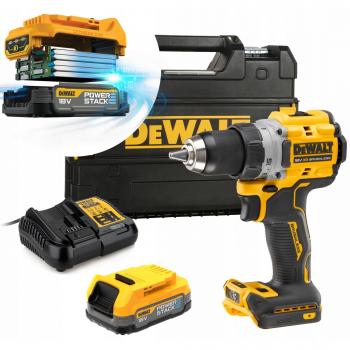 Dewalt DCD800E1T - Wiertarko-wkrętarka 18V, motor sin escobillas (BL), incluye 1 batería de 1,7Ah