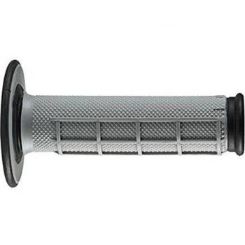 RENTHAL - 872145/54 : Puños Dual MX half waffle soft grey G151