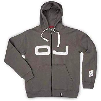 Sudadera OJ Hoodie, color gris Small