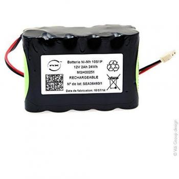 Pack de Baterías NiMH 10x AA 10S1P ST2 12V 2Ah MOLEX