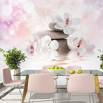 Fotomural 400x280 cm - 3 tres colores a elegir - Papel tejido-no tejido. Fotomurales - Papel pintado - flores b-A-0287-a-d