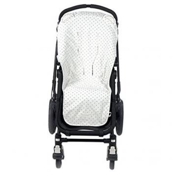 Pasito a pasito 73475 - Funda silla universal para verano, diseño oso, color gris normandie