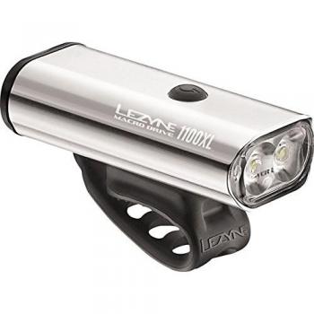 Lezyne Macro Drive 1100Xl Luz LED Delantera, Plateado, M