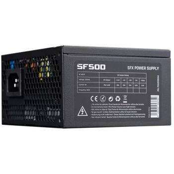 Fuente de Alimentación Hiditec SF500 SFX 500W con Ventilador de 12cm y Conector 20+4 pin ATX Negra