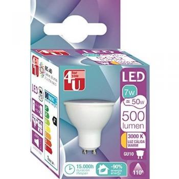 Garza - Bombilla LED Dicroica GU10, 6W