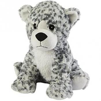 Bolsa Térmica de Peluche Leopardo de Nieve con Aroma a Lavanda, Caliente o Frío
