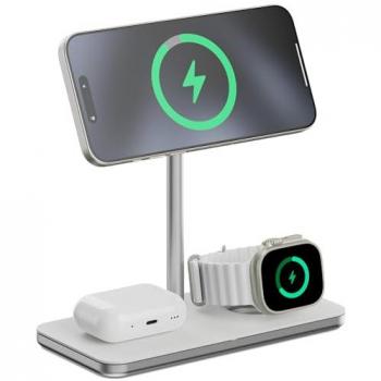 Powerbank Inalámbrico Magnético 10.000mAh 3 en 1 Qi2 - Cargador Rápido Compatible con Accesorios MagSafe