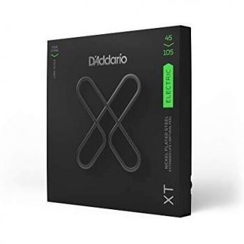 D'Addario XT Long Scale Nickel Plated Steel Bass Guitar Strings Light Top/Medium Bottom 45-105