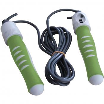 Tunturi Jumpropes Comba Saltar con Contador, Unisex Adulto, Verde, Talla Única