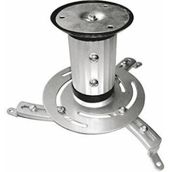 IberiaPC - Soporte de techo de columna fijo para proyector